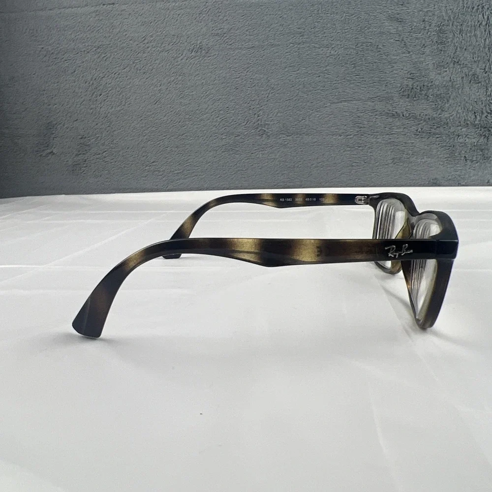 Ray Ban Kids Eyeglasses RB 1562 3685 Glossy Brown Tortoise 48-16-125 Authentic